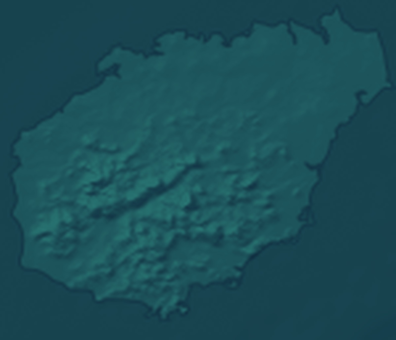 海南岛卫星影像